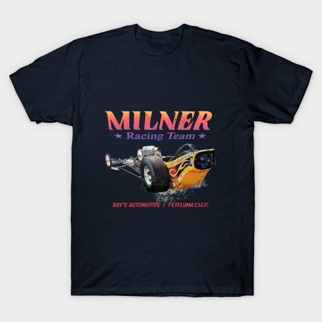 Milner Racing T-Shirt by retrorockit